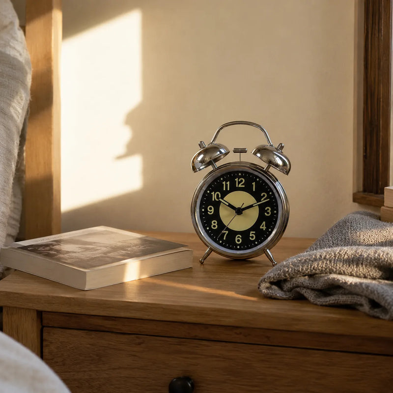Réveil Enfant à Double Cloche — Réveille-Matin Classique