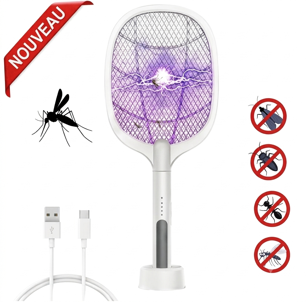 Raquette anti moustique